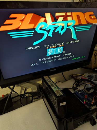 Blazing star jeu - -, arcade