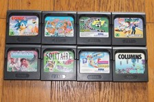 lot 8 jeux game gear gamegear