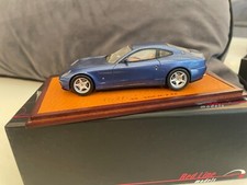 Red Line 1/43 - Ferrari 612 scaglietti bleu métal