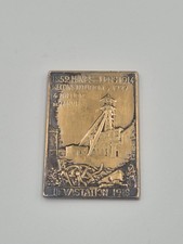 Plaque en bronze