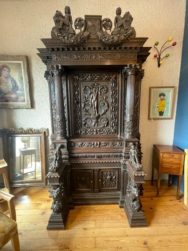 Cabinet 19e néo - cabinet, néo-renaissance