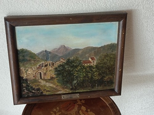 Huile sur toile - sur,