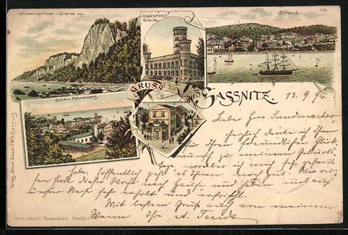 Lithographie sassnitz - lithographie,