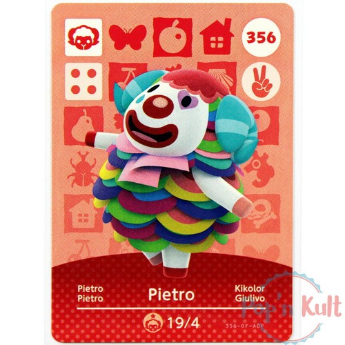 Carte amiibo animal crossing - carte,