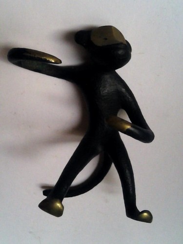 Petit singe bronze xx - bronze-, éme