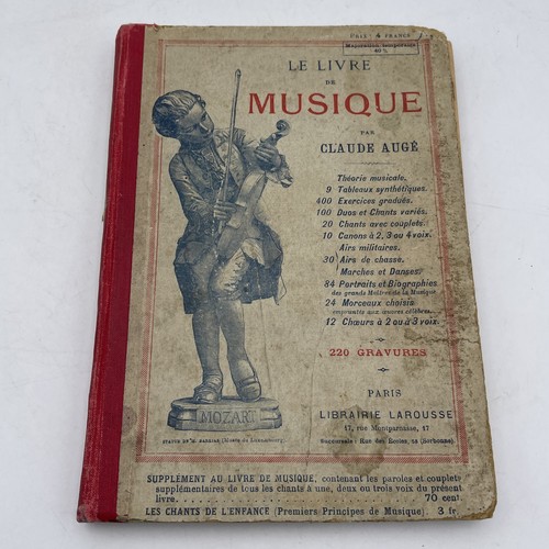 Livre musique claude - musique, –