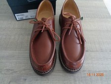 Chaussures Paraboot Michael 715603 Lisse Marron Taille 41,5 EU 8,5 UK