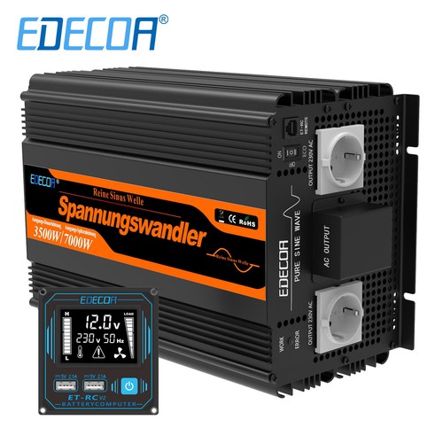 Edecoa convertisseur 3500w 12v - edecoa,
