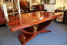 Table de salle à manger art deco palissandre des indes