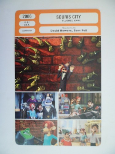 Carte fiche cinema 2006 souris - cinema,
