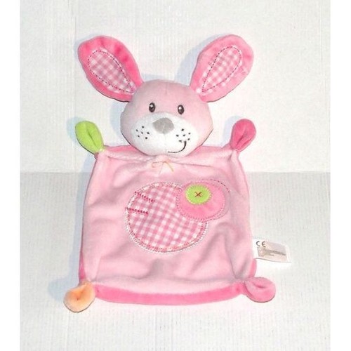 Doudou plat lapin nicotoy - plat,