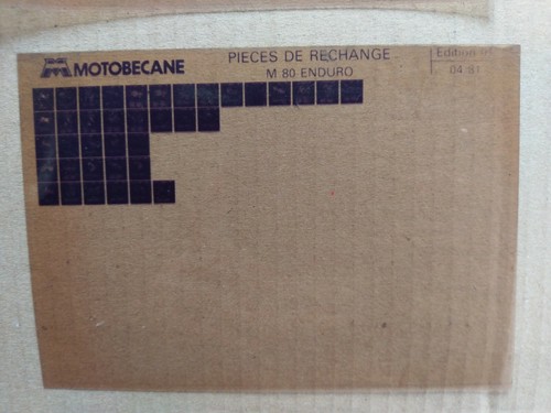 Microfiche motobecane pièces - motobecane,
