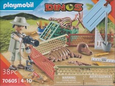PLAYMOBIL DINOS 70605 IL PALEONTOLOGO  Nuovo New Nib