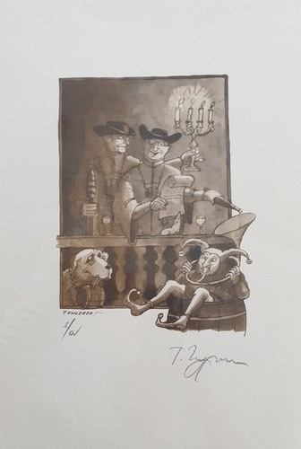 Tomi ungerer sérigraphie - tomi, ungerer,