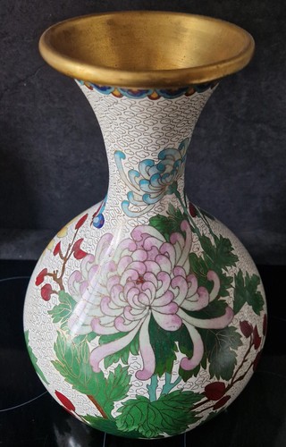 Vase cloisonné email - cloisonnÉ,