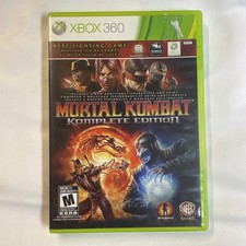 Mortal Kombat Komplete Edition (Microsoft Xbox 360, 2012) CIB Complete Tested