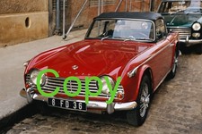 TRIUMPH TR 4 IMMATRICULEE DANS