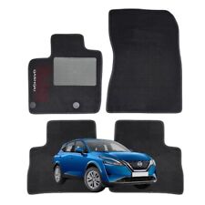 Set 4 Pièces Tapis de Sol Moquette pour Nissan Qashqai III à Partir 2021 IN Poi