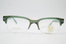 Lunettes Vintage BELSTAFF LTD Londres 1930 BV9 Vert Marron Argent Monture Demi