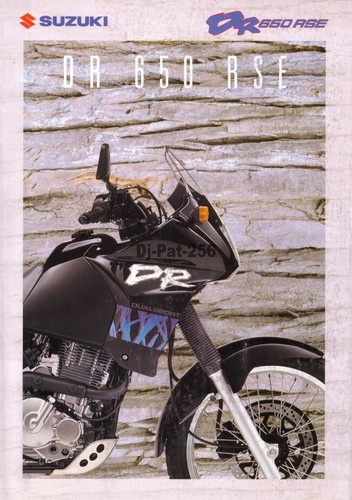 Brochure suzuki 650 rse - dr,