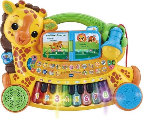 Vtech mon piano girafe - piano, jungle