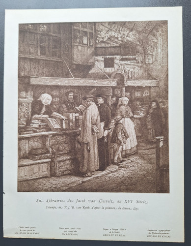 Planche gravure 1932 - planche,