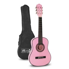 MA-51 Children's Classical Acoustic Guitar and Junior Guitar Half Pink...