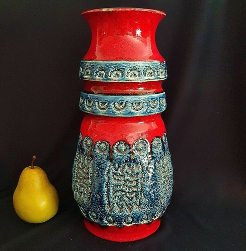 Magnifique grand vase - , à