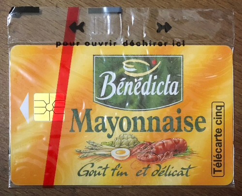 Telecarte bénédicta - telecarte, 5u