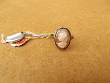 Ancienne Bague Camée Argent