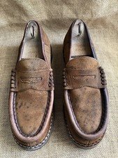 Mocassins vintage en daim