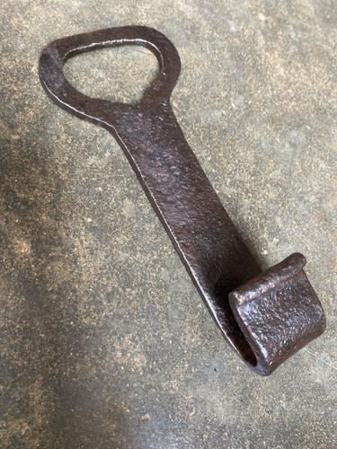 Ancien crochet fer - fer, forgé