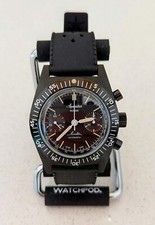Aquastar Airstar Chronograph Automatic Watch 60th Anniversary Edition Near Mint