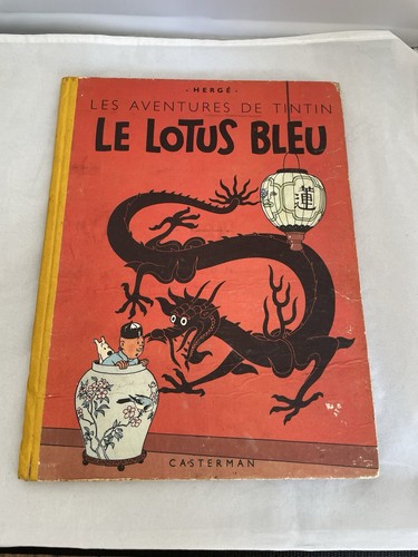 Livre tintin le lotus - livre, tintin « le