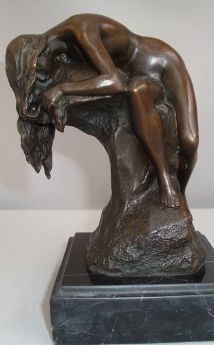 Statue sculpture demoiselle - sculpture,