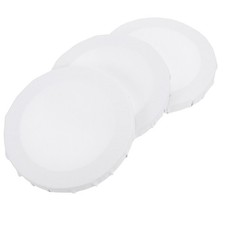  3 pcs Ronde Artiste Toile Cadre Blanc Peinture Conseils Mini Conseil Peinture À