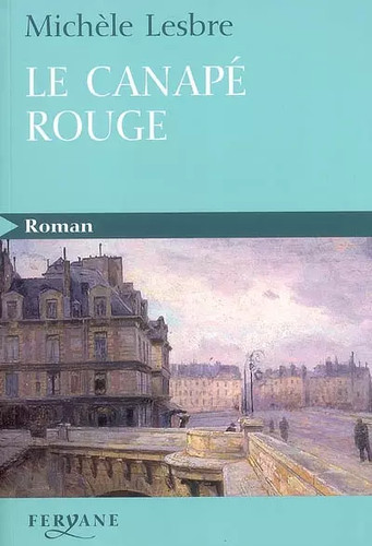 Canapé rouge michèle - rouge,,