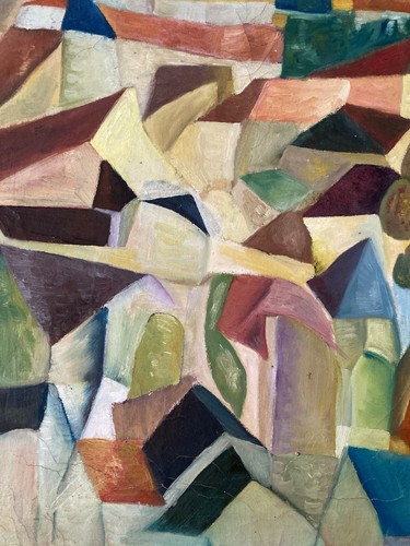 Peinture huile sur toile - huile,
