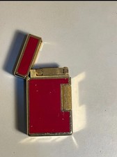Briquet Hadson en laque Rouge