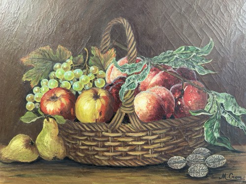 Huile sur toile - , signée