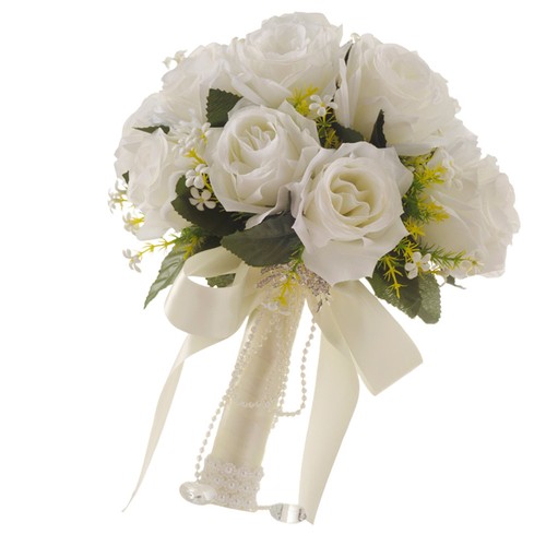 Bouquet mariée artificiel - bouquet,