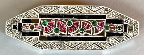 Bijou ancien superbe broche - ancien,