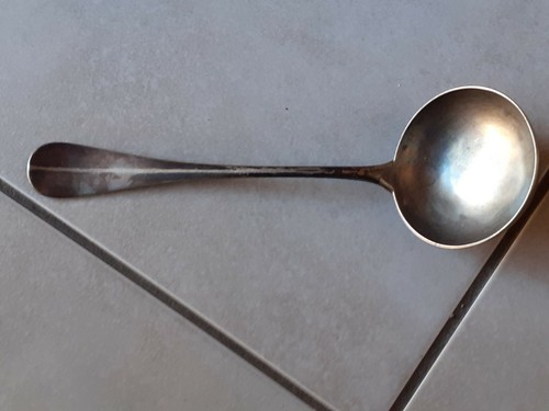 Ancienne louche argent - en,