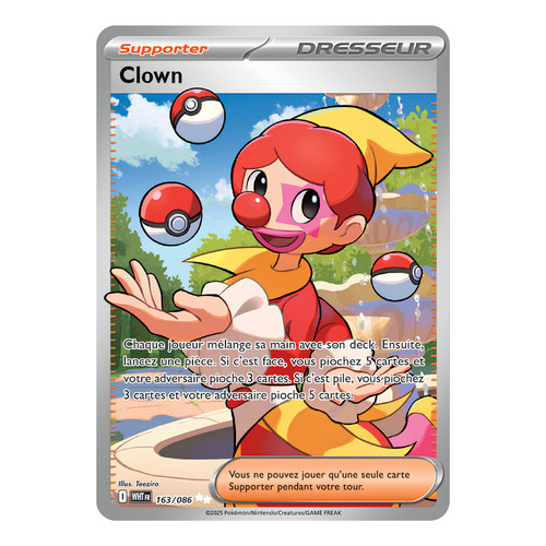 Clown 163 086 carte - 163/086,