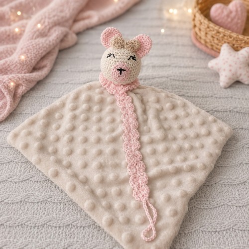 Doudou fait main crochet - main, au