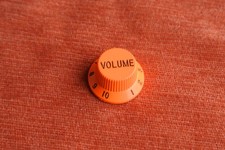 Bouton IBANEZ guitare GUITAR VOLUME Knob JEM VAI GUITAR RG ORANGE 1989 new