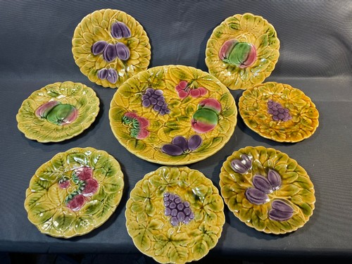 Ancien service dessert - à,