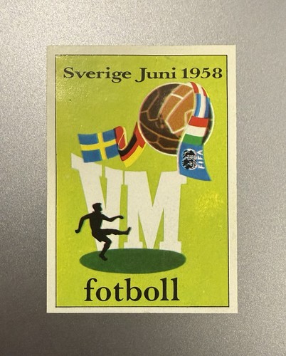 Sweden 1958 poster panini - sweden,