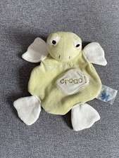 Peluche Doudou Grenouille Plat