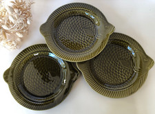 Lot 3 assiettes à poisson en